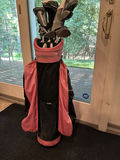 Pink Golf Bag with Clubs - thumbnail 2 of 5