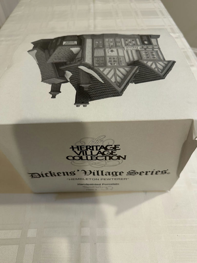 Dickens' Village Series Hembleton Pewterer - image 4 of 9
