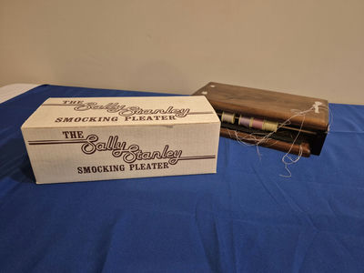 The Sally Stanley Smocking Pleater with Box and Thread Storage Case - Image 1 of 5