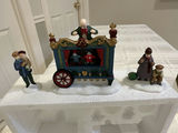 Heritage Village Collection Miniature Figurine Set with Cart and Theater Wagon - thumbnail 8 of 10
