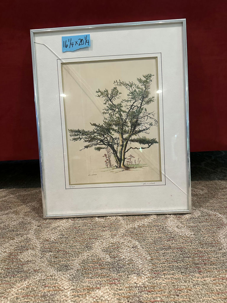 Two Framed John Westcott Tree Prints - image 7 of 9