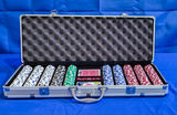 500 Chip Poker Game Set in Metal Case - thumbnail 1 of 2