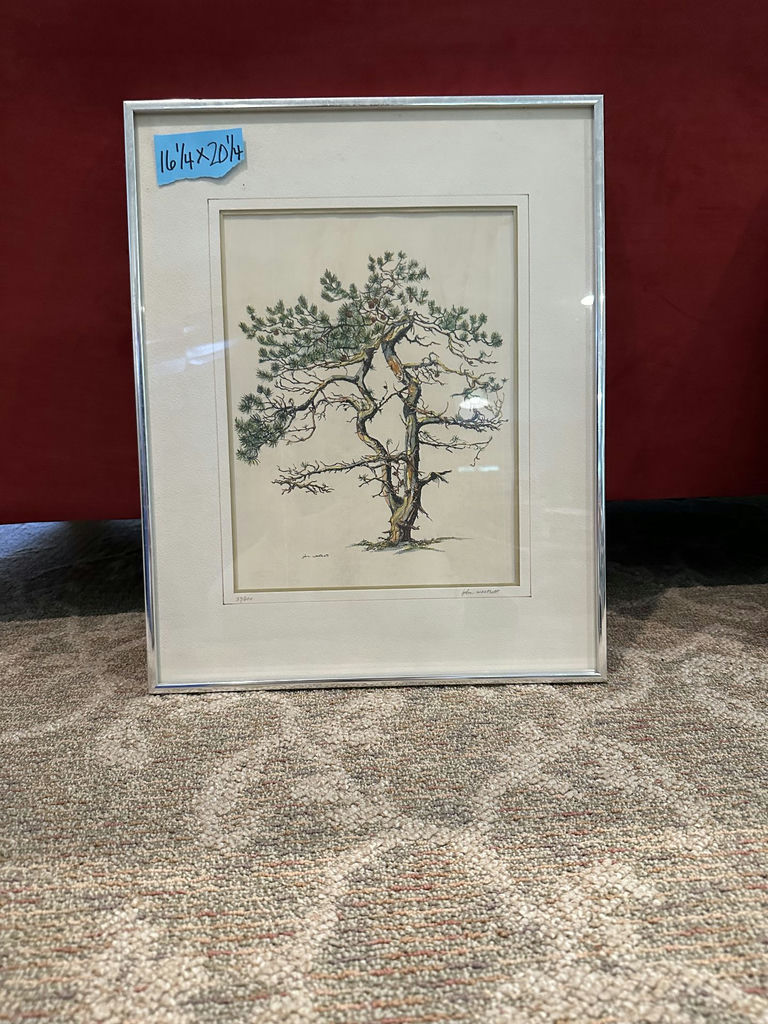 Two Framed John Westcott Tree Prints - image 3 of 9