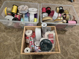 Assorted Decorative Ribbon and Craft Supplies - thumbnail 1 of 4