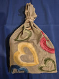 Alan Bilzerian Heart Pattern Scarf and Drawstring Bag - thumbnail 4 of 8