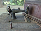 New Harvard Treadle Sewing Machine with Cabinet - thumbnail 2 of 3
