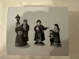 Heritage Village Christmas Scene: Lit Houses, Snowy Trees, and Carolers - thumbnail 6 of 6
