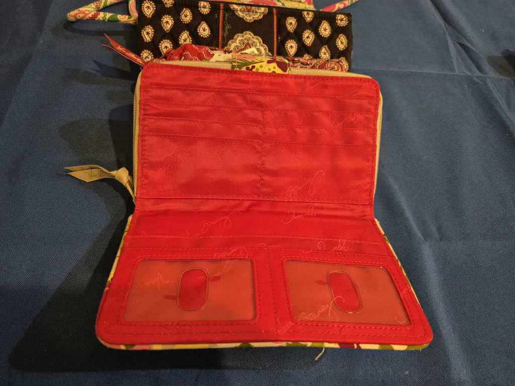 Vera Bradley Quilted Wallets and Cosmetic Bags - image 3 of 6