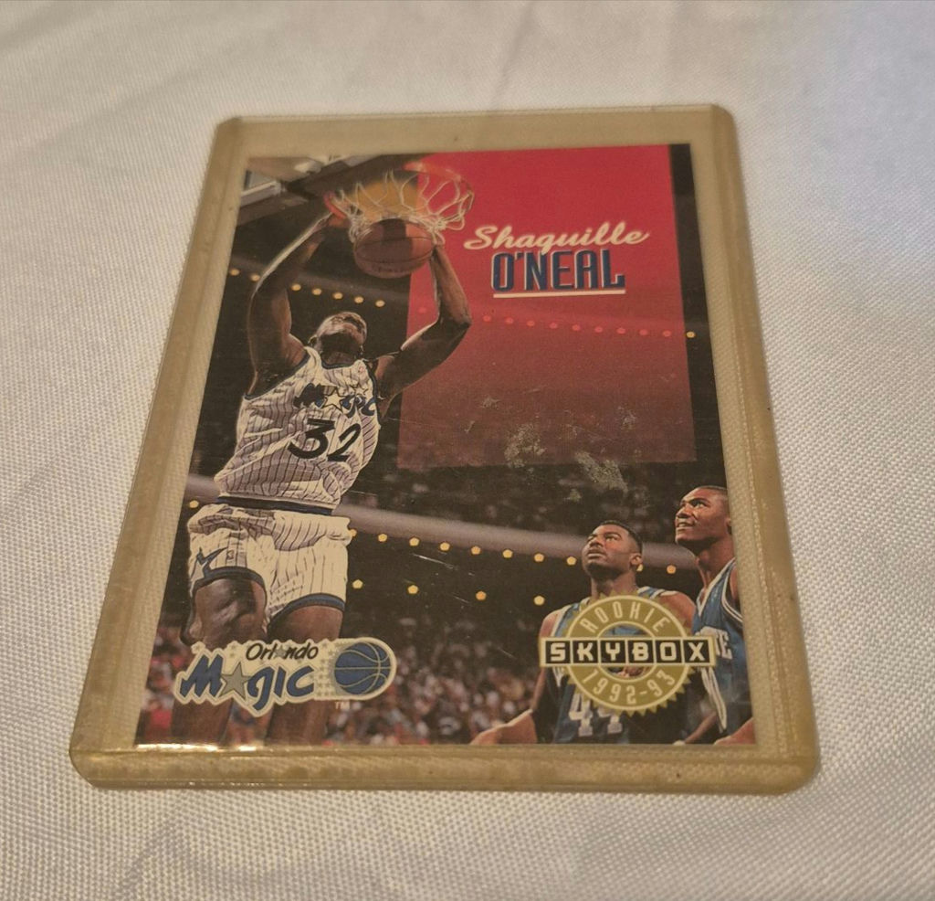 Vintage NBA Basketball Trading Cards Featuring Larry Bird, Shaquille O'Neal, and Earvin Johnson - image 4 of 7