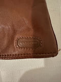 Coach Brown leather gloves with white shearling lining - thumbnail 2 of 6