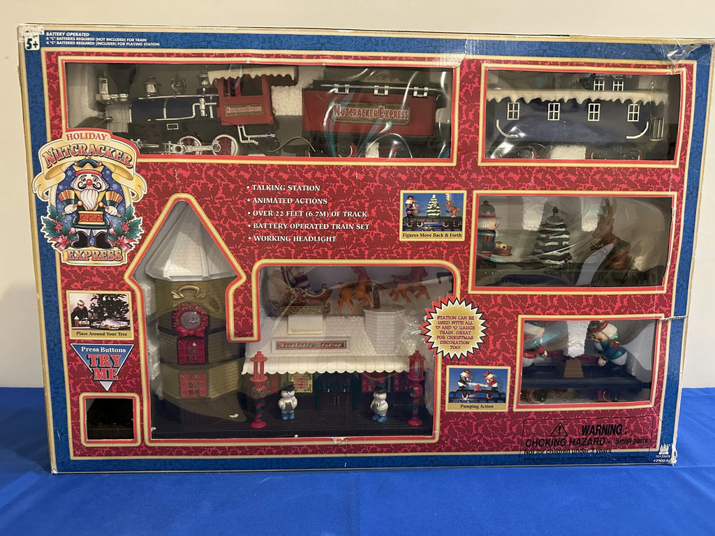 Holiday Nutcracker Express Battery Operated Train Set - image 1 of 7