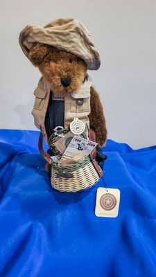 Boyds Bear 14" in Hemingway K. Grizzman Plush Bear - Image 1 of 2
