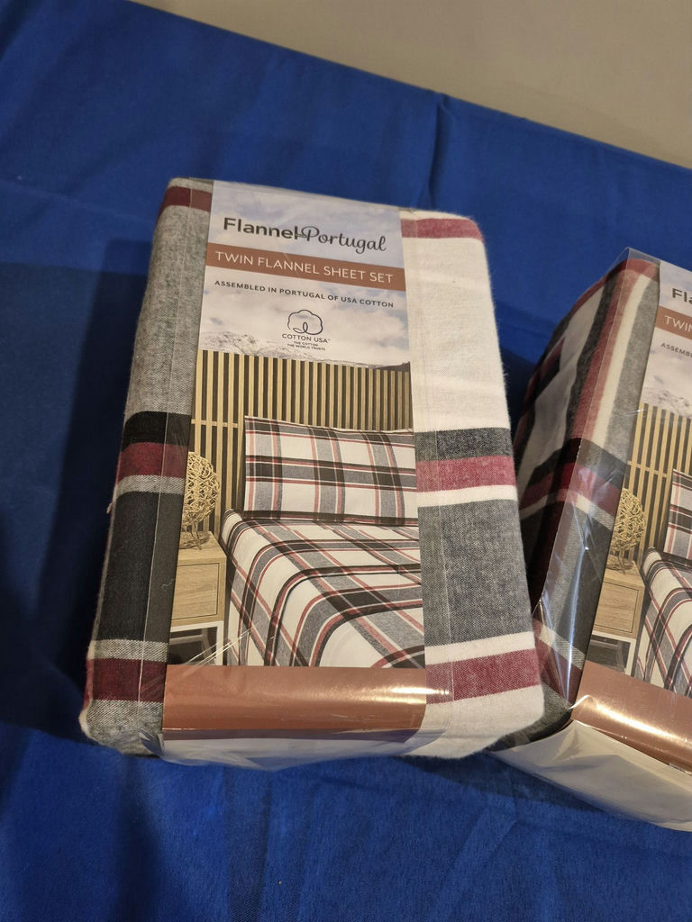 Flannel Portugal Twin Flannel Sheet Sets - image 2 of 3