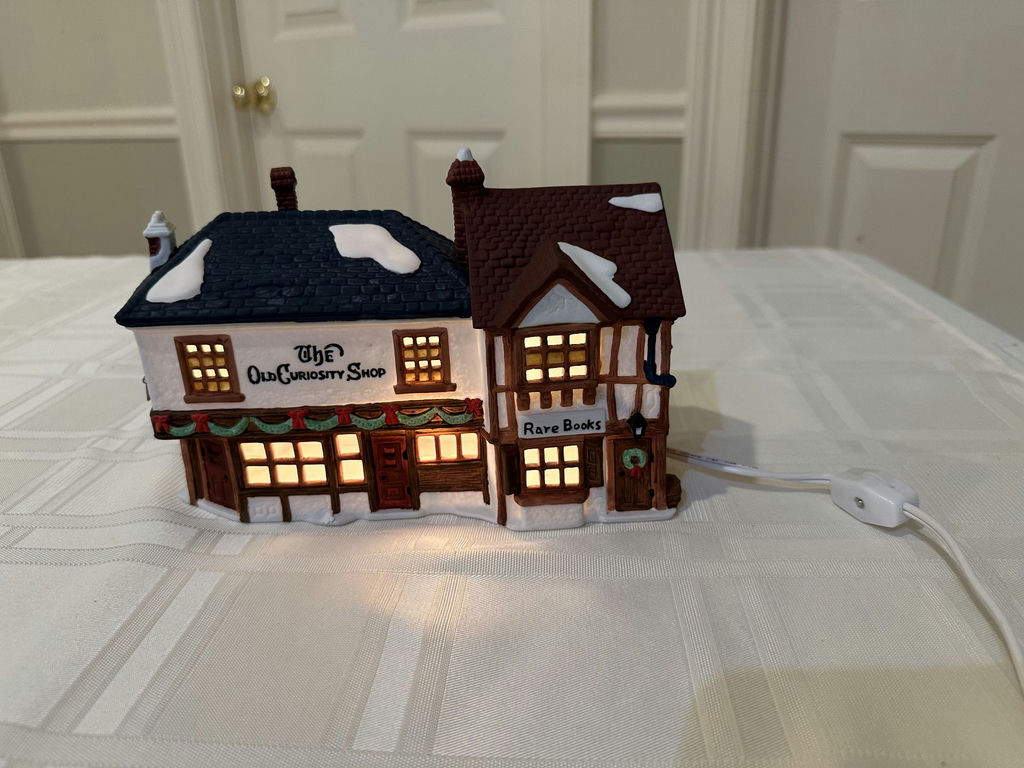 Dickens Village Old Curiosity Shop with Rare Books storefront - image 2 of 9