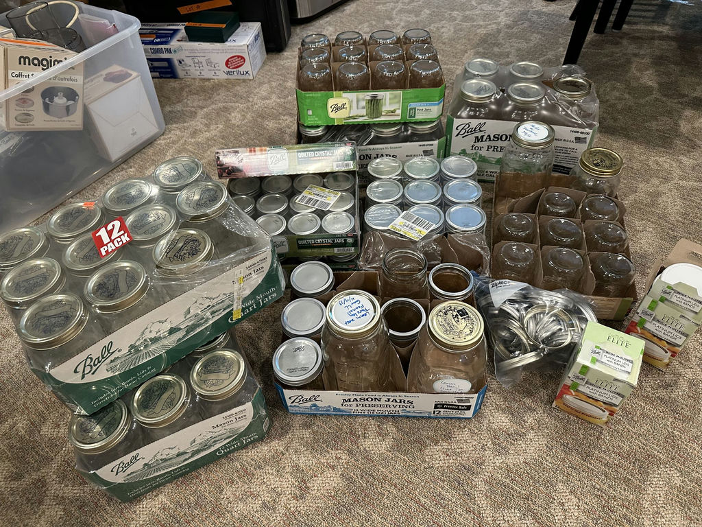 Ball Mason Jars and Canning Lids Assortment - image 1 of 6