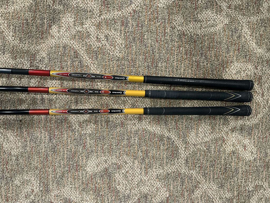Golf clubs set with drivers, irons, and a putter - image 1 of 5