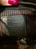Brighton: Black Leather  Crossbody Bag with Matching Wallet - thumbnail 4 of 5