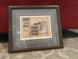 Two framed Cheyne House architectural prints - thumbnail 1 of 7