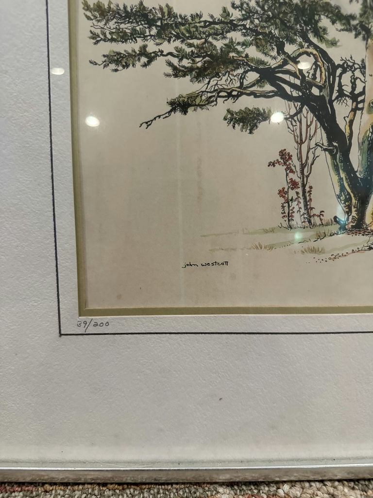 Two Framed John Westcott Tree Prints - image 8 of 9