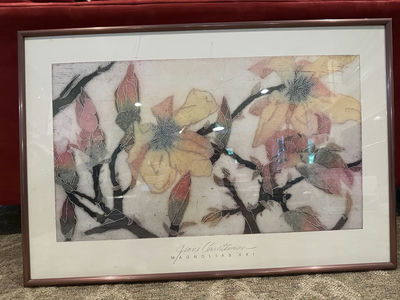 Framed Magnolias XXI Art Print - Image 1 of 3