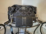 Coach bag set: black monogram bag with wallet - thumbnail 1 of 4