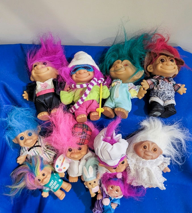 Trolls Dolls Collection Of 11 Different - image 2 of 2