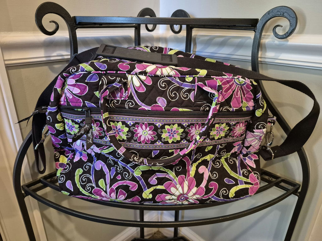 Vera Bradley floral-printed shoulder tote bag - image 1 of 3