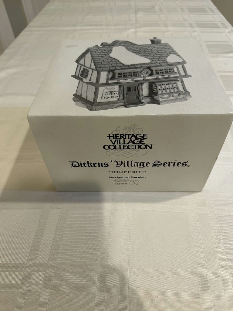 Dickens Village - Tutbury Printer - image 8 of 9