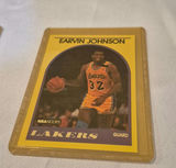 Vintage NBA Basketball Trading Cards Featuring Larry Bird, Shaquille O'Neal, and Earvin Johnson - thumbnail 6 of 7