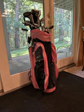Pink Golf Bag with Clubs - thumbnail 1 of 5