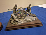 Pewter Historical Military Figurines on Wooden Bases - thumbnail 3 of 4