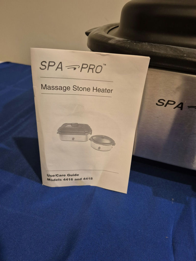 SPA PRO Massage Stone Heater with Stones and Manual - image 3 of 5