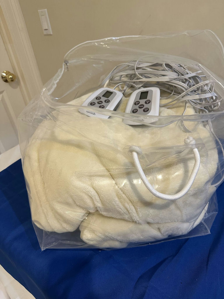 Therapedic King Heated Blanket with Dual Controllers - image 1 of 4