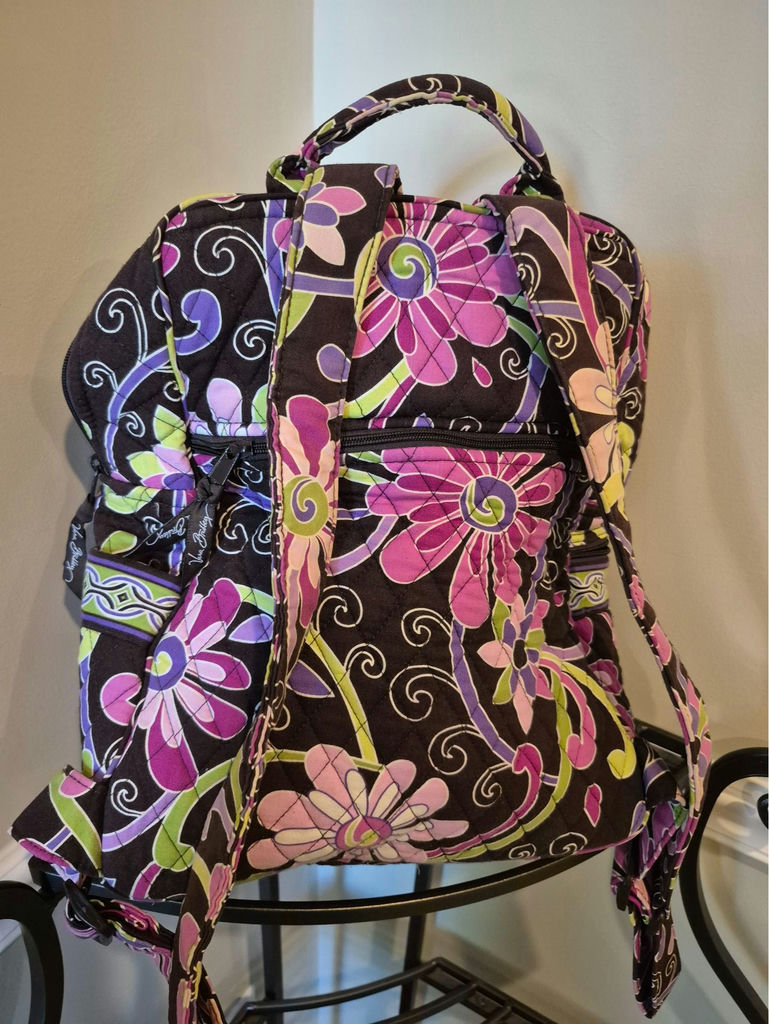 Vera Bradley floral backpack - image 2 of 3