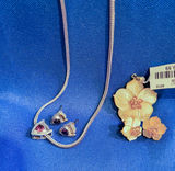 Jewelry #2 | 2 earring and pendant sets - Amethyst - thumbnail 2 of 2