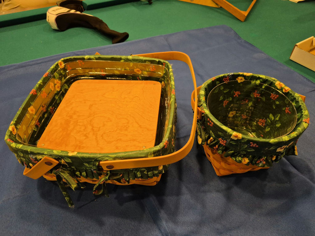 Longaberger Woodcrafts basket set - image 4 of 6