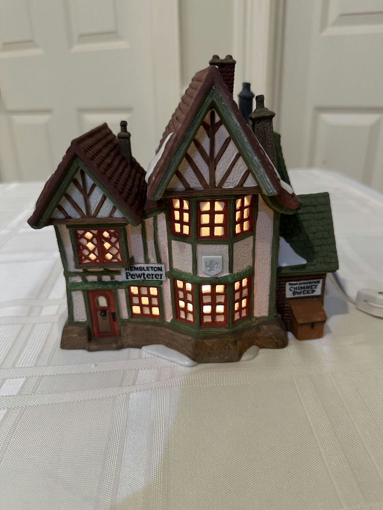 Dickens' Village Series Hembleton Pewterer - image 2 of 9