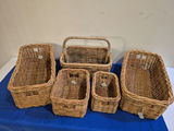Set of Wicker Storage Baskets - thumbnail 2 of 5