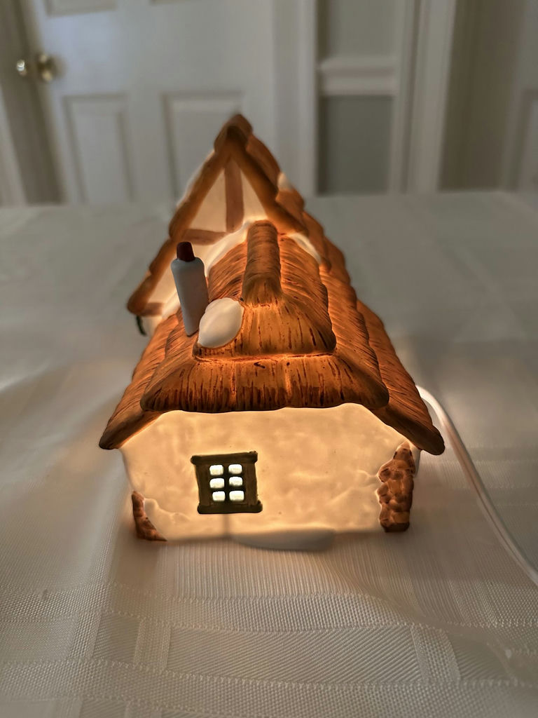 Dickens Village Cottage: Bob Cratchit and Tiny Tim - image 7 of 9