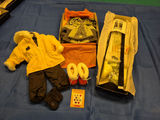 American Girl Doll winter clothing set with downhill ski gear - thumbnail 1 of 6
