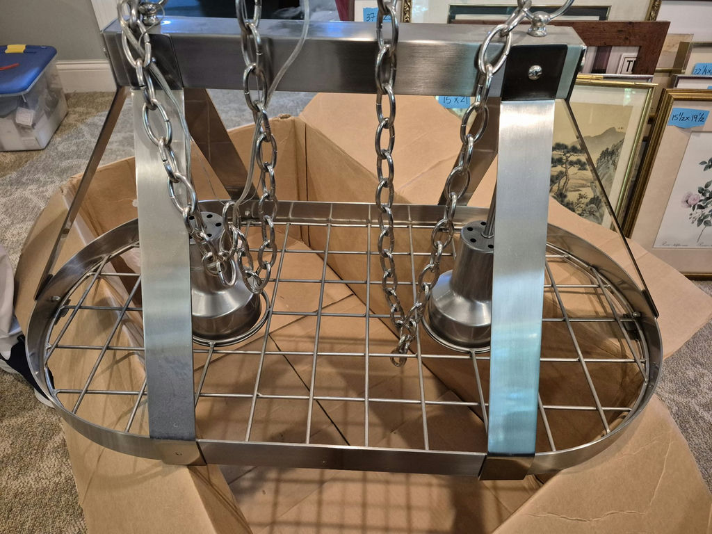 Metal Hanging Pot Rack - image 1 of 5
