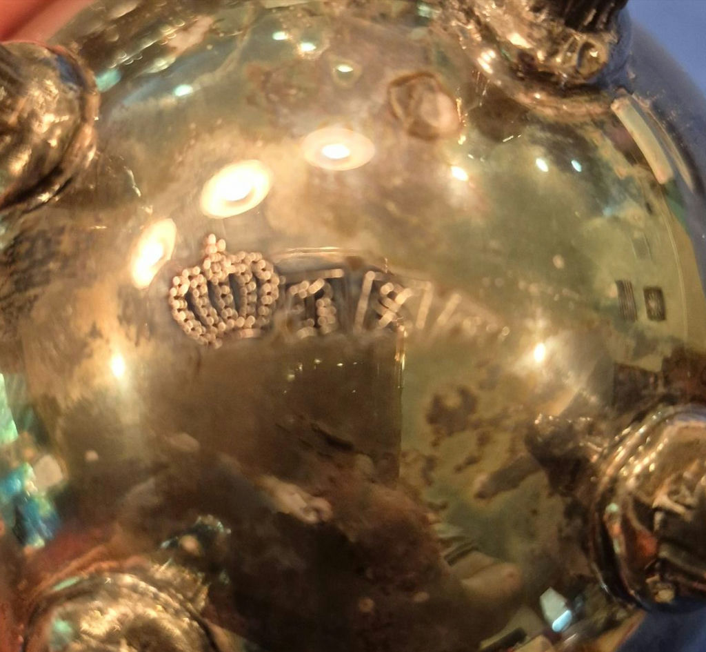 Silver-plated tea service with tray - image 5 of 10