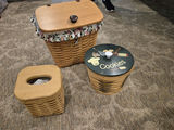  Longerberger And Peterboro Baskets - thumbnail 1 of 9