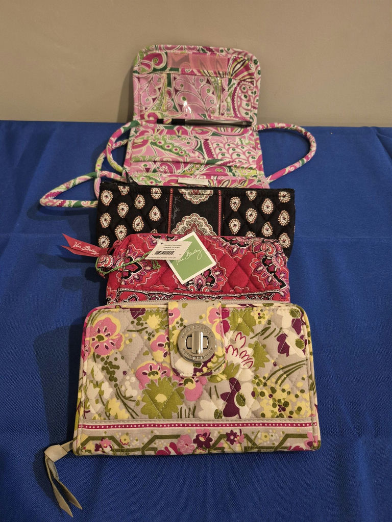 Vera Bradley Quilted Wallets and Cosmetic Bags - image 1 of 6