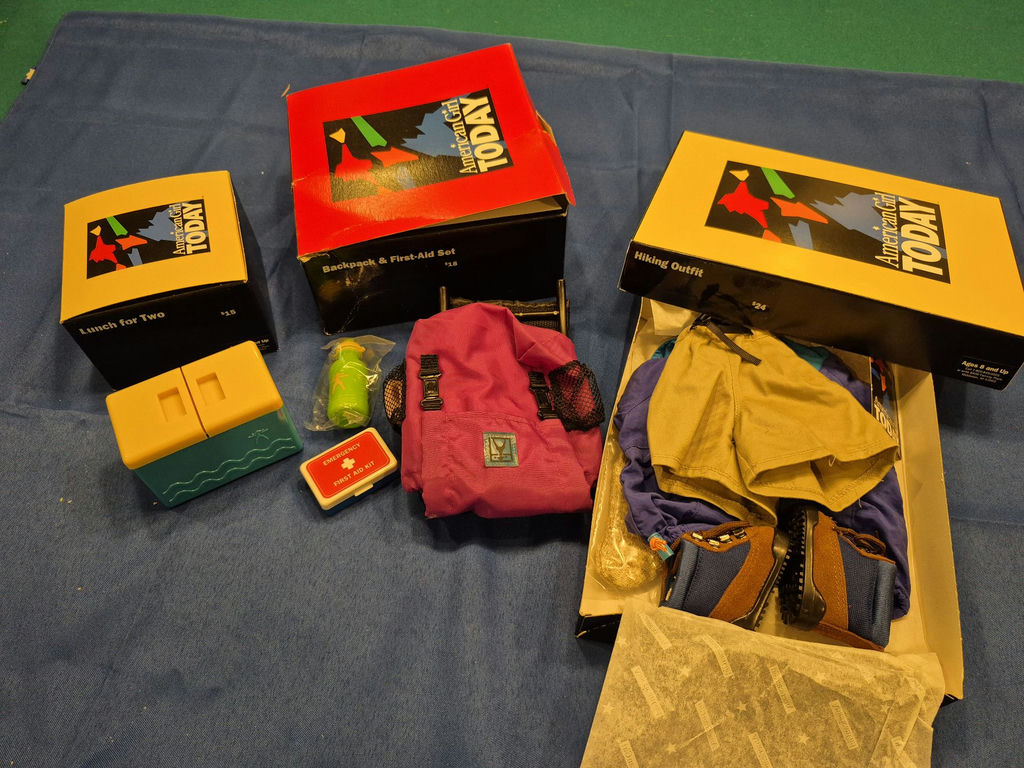 American Girl Doll Hiking Outfit and Outdoor Gear Set - image 1 of 4