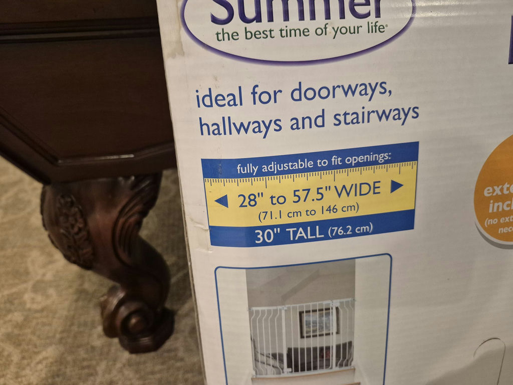 Summer Sure & Secure Extra Wide Walk-Thru Gate - image 2 of 3