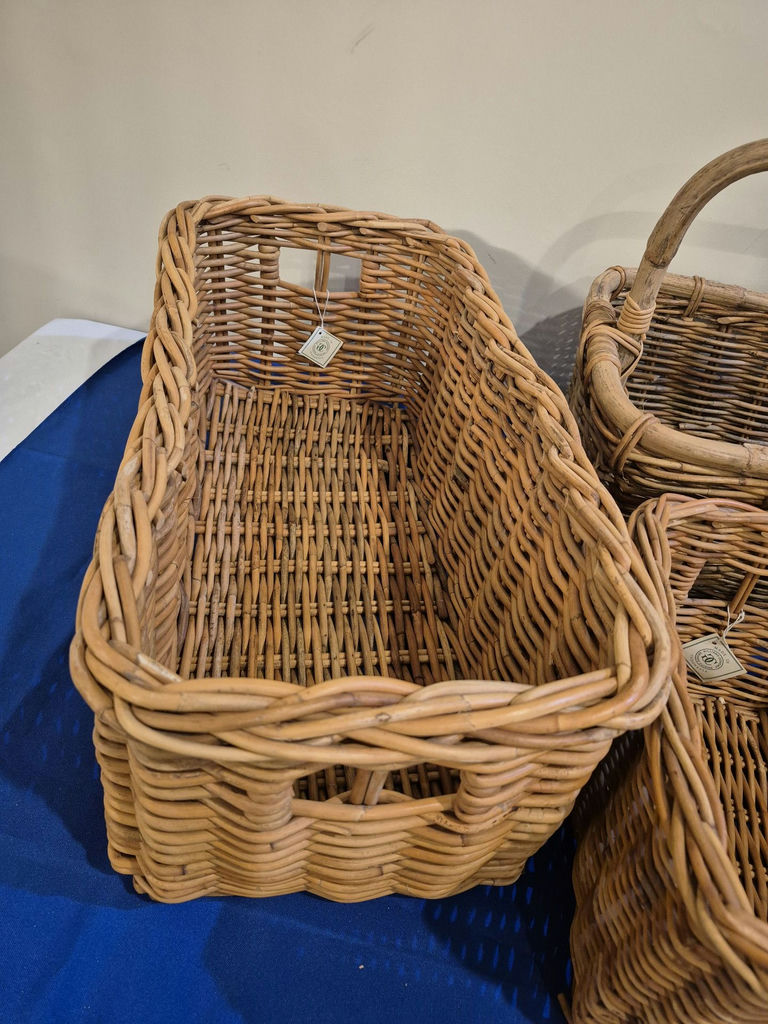 Set of Wicker Storage Baskets - image 3 of 5