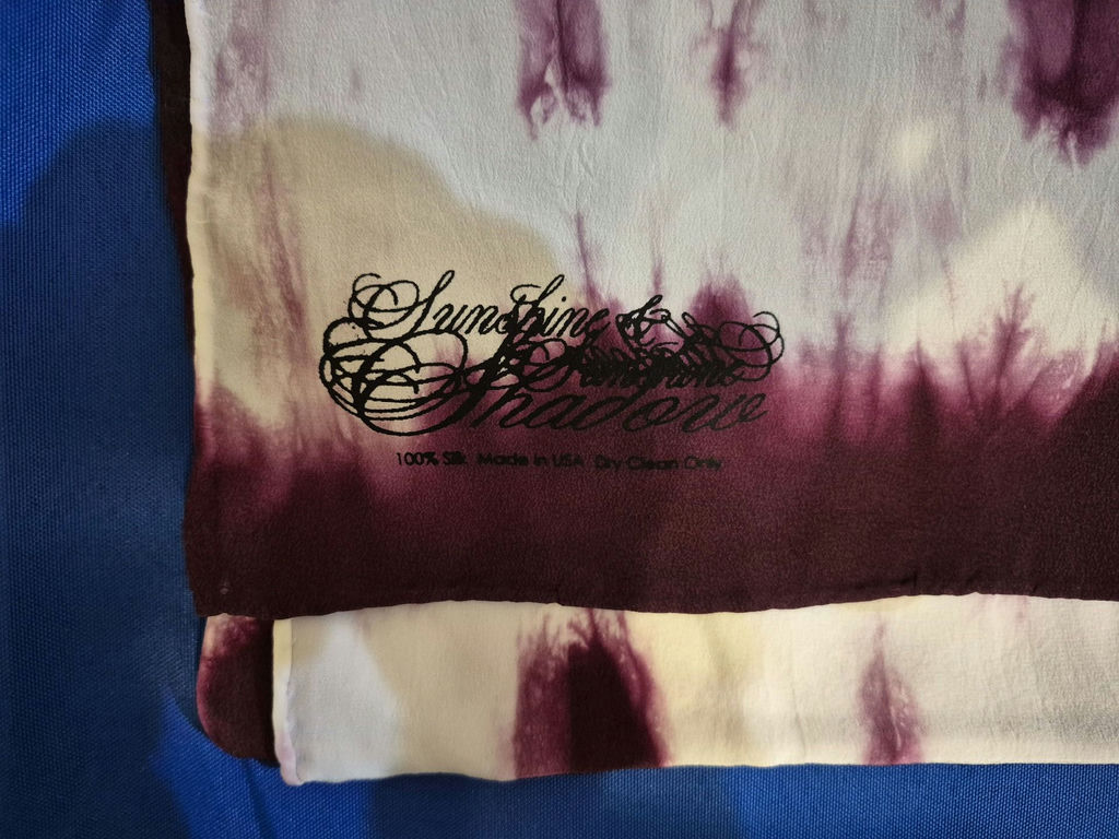 Silk Tie-Dye Scarf - image 2 of 2