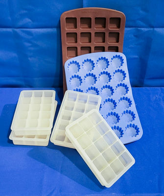 Silicone and Plastic Baking Molds - Image 1 of 3