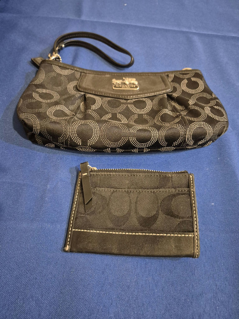 Coach Wristlet Purse and Coin Pouch - image 1 of 3